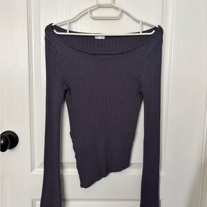 Garage asymmetrical long sleeve